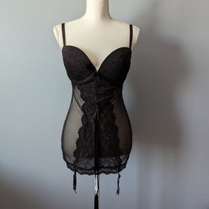 Victoria's secret garter slip dress FLAWED